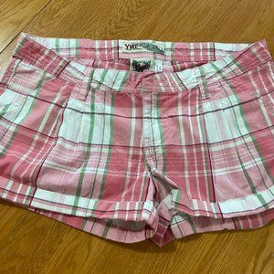 YML plaid shorts